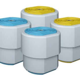 Vibration dampers Susta+ 9898-035B incl. spring 50 to 80kg box of 4 pcs