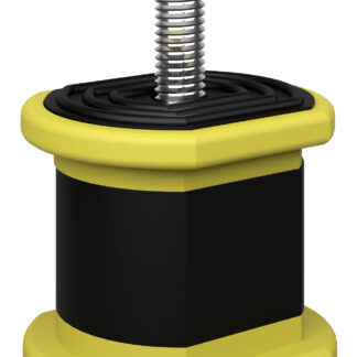 Vibration dampers Tacco 9898-038B 90 to 200kg box of 4 pcs