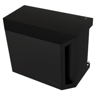 Brockx L low-hanging black outdoor unit casing