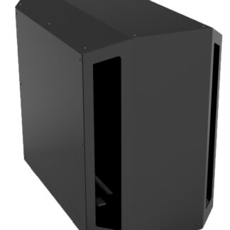 Brockx S freestanding black outdoor unit casing