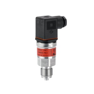 Pressure transmitter AKS-32 -1/24 bar 3/8 BSP 0-10V = DIN 43560 plug