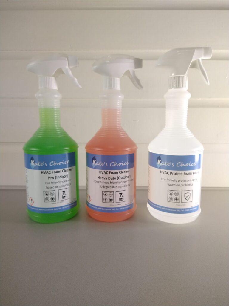 HVAC Cleaning set (Heavy Duty, Cleaner Pro & Protect Spray)