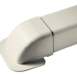 Cover cap 0609 CM 60mm for wall RAL 9001