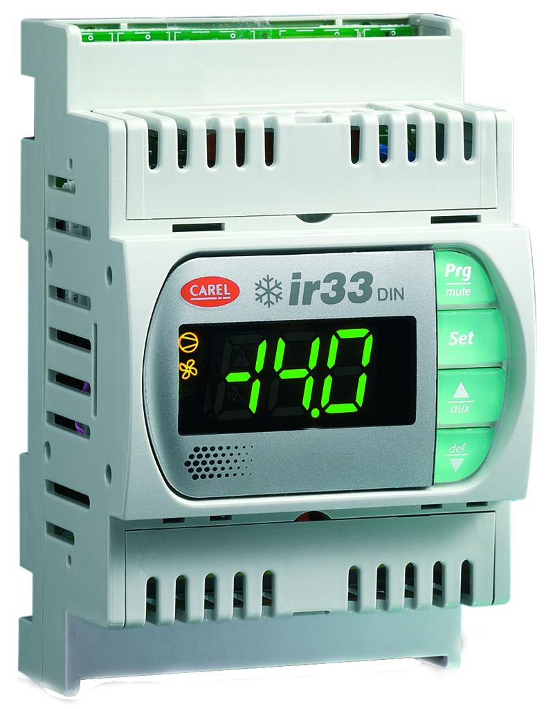 Thermostat controller DN33F0EN00 230Vac DIN rail 3 relays