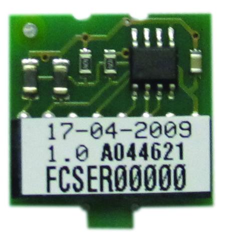 Communication card FCSER00000 RS485 for mRack DIN rail